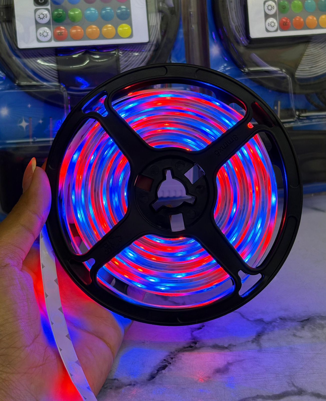 Cinta LED multicolor de 5 metros